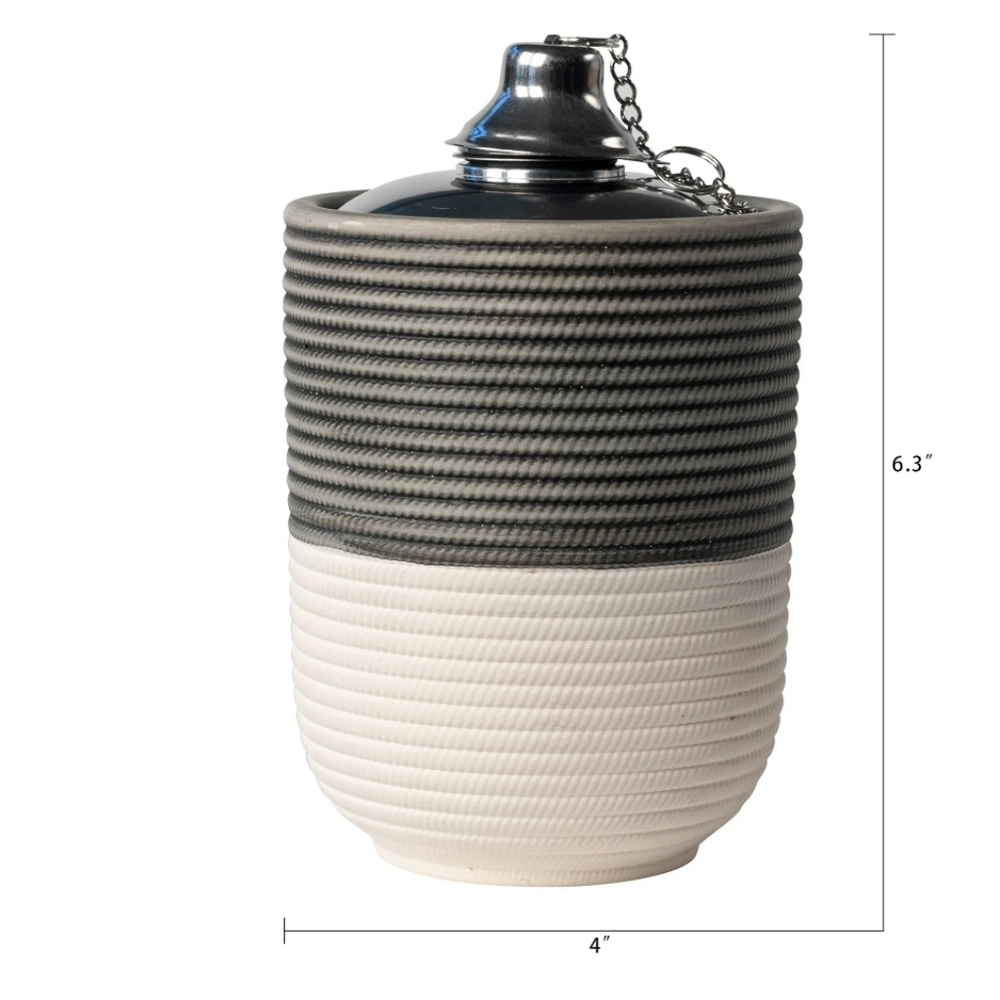 Better Homes and Garden Two Tone(Grey & White) Torch-NEW - Picture 2 of 10